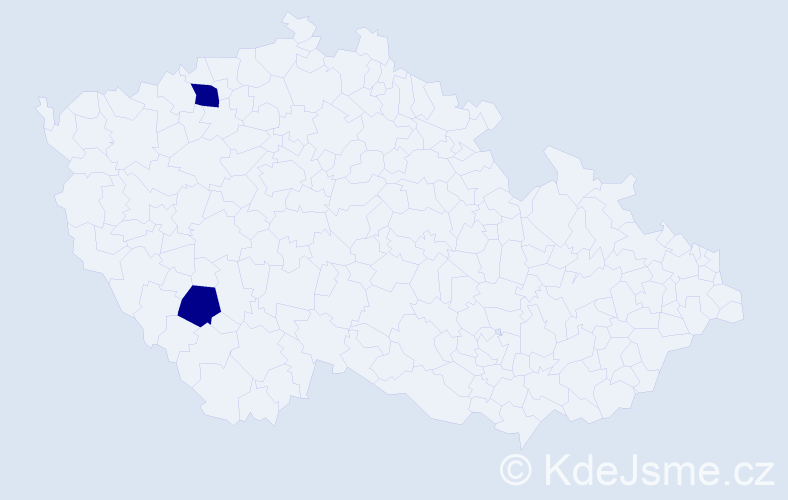 Jméno: 'Tunde', počet výskytů 2 v celé ČR