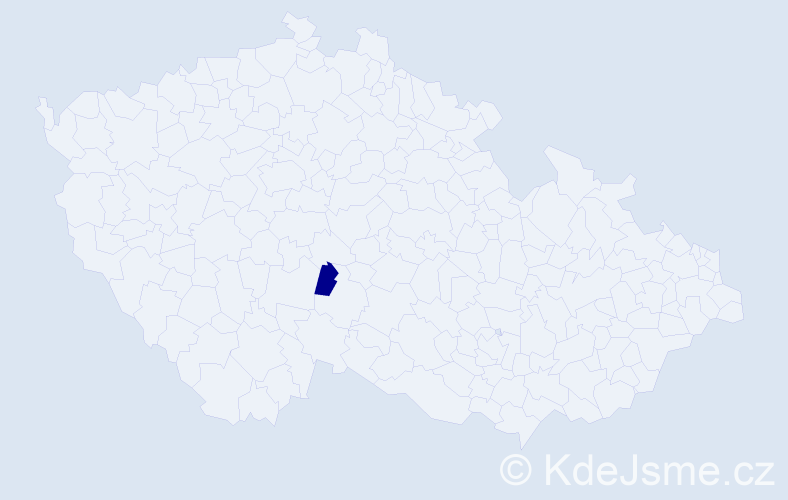 Jméno: 'Florindo', počet výskytů 1 v celé ČR