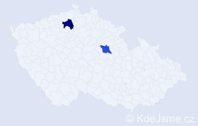 Jméno: 'Gabriel Oliver', počet výskytů 2 v celé ČR