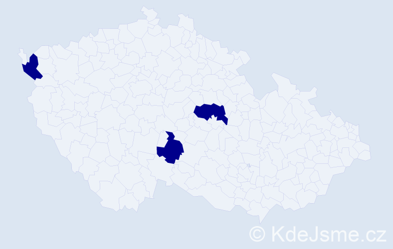 Jméno: 'Thanh Phu', počet výskytů 3 v celé ČR