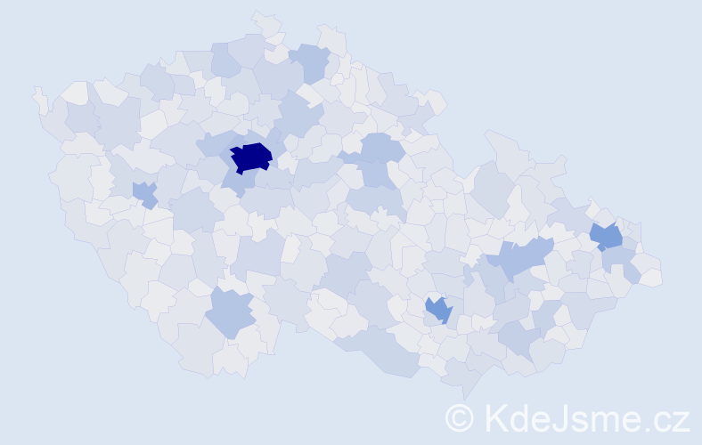 Jméno: 'Kristýna', počet výskytů 48223 v celé ČR