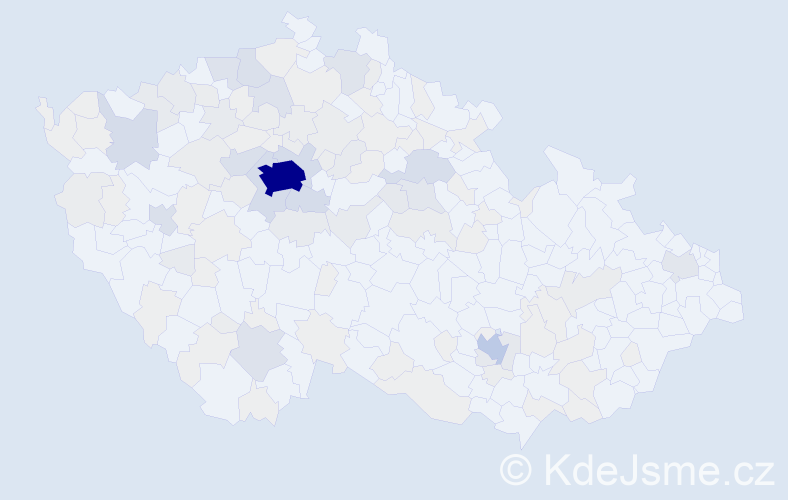 Jméno: 'Vyacheslav', počet výskytů 409 v celé ČR