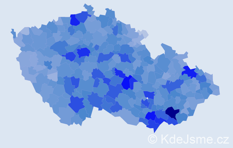 Jméno: 'Vít', počet výskytů 16172 v celé ČR