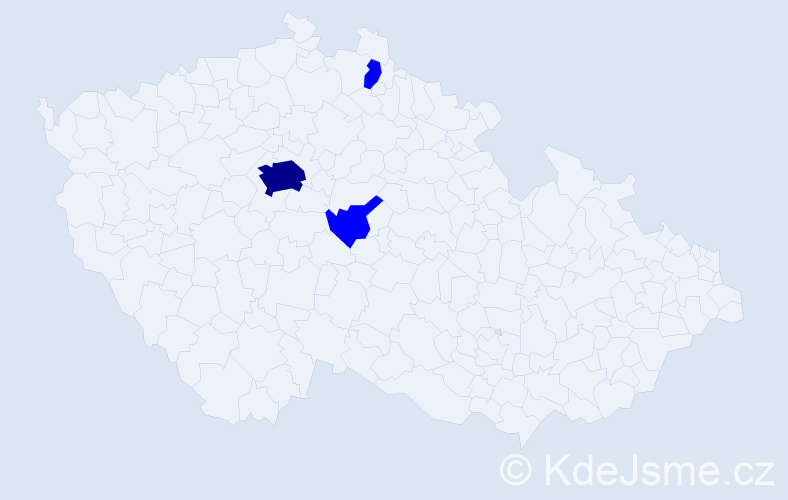 Jméno: 'Filip Hugo', počet výskytů 4 v celé ČR