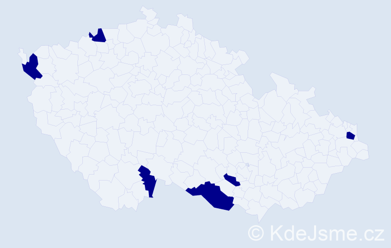 Jméno: 'Anh Tu', počet výskytů 6 v celé ČR