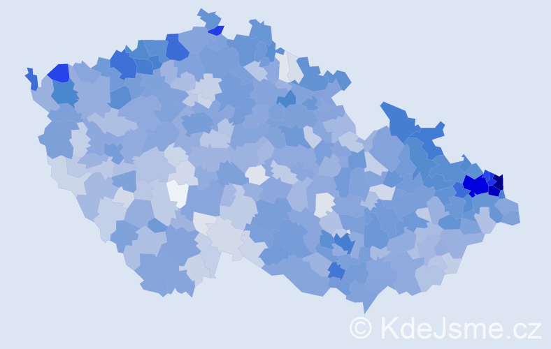 Jméno: 'Nikolas', počet výskytů 3486 v celé ČR