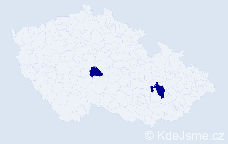 Jméno: 'David Libor', počet výskytů 2 v celé ČR