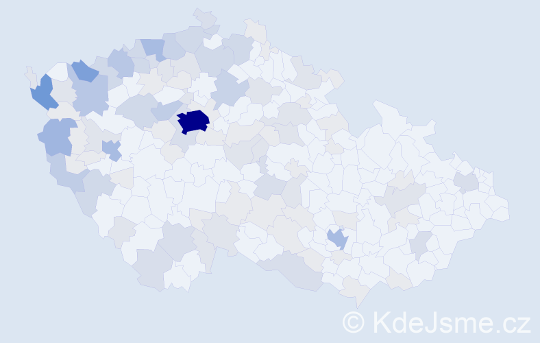 Jméno: 'Linh', počet výskytů 302 v celé ČR