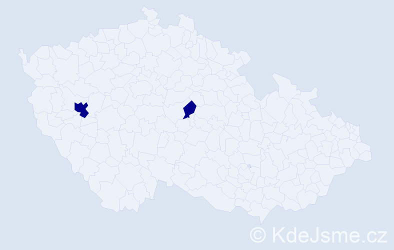 Jméno: 'Thanh Luyen', počet výskytů 2 v celé ČR