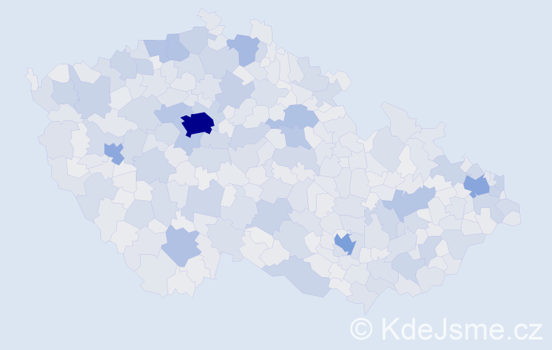Jméno: 'Jindřich', počet výskytů 27033 v celé ČR