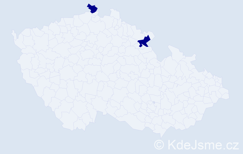 Jméno: 'Nicholas George', počet výskytů 2 v celé ČR