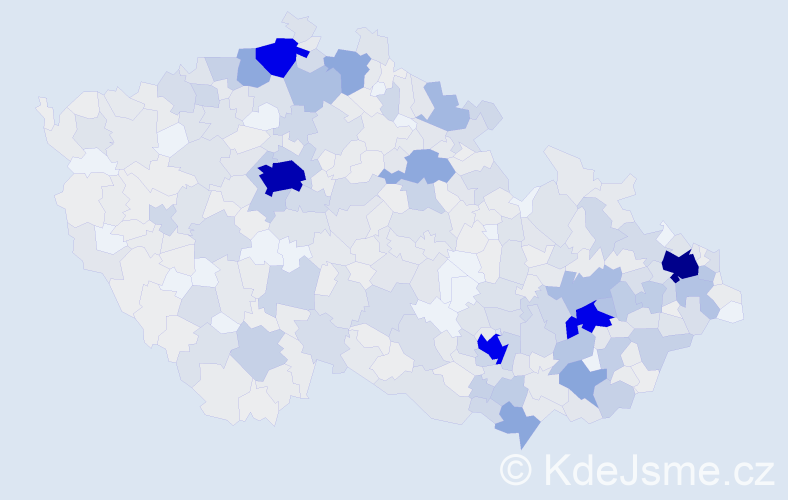 Jméno: 'Yveta', počet výskytů 1753 v celé ČR