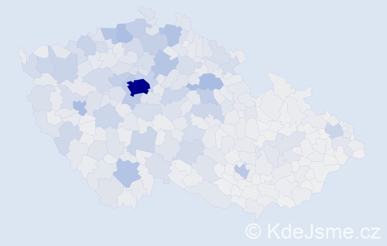 Jméno: 'Květa', počet výskytů 7938 v celé ČR