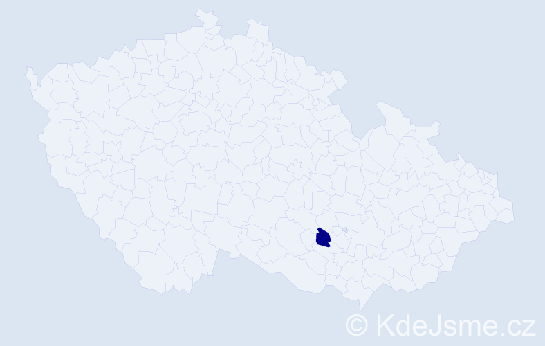 Jméno: 'Šarlota Izabela', počet výskytů 1 v celé ČR