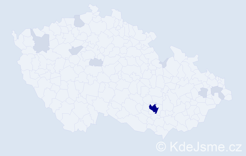 Jméno: 'Noa', počet výskytů 24 v celé ČR