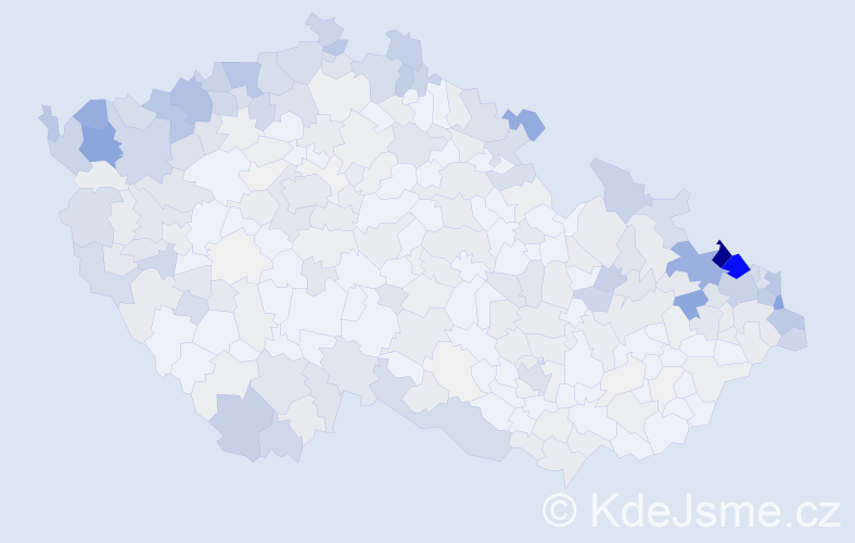 Jméno: 'Gerhard', počet výskytů 1028 v celé ČR