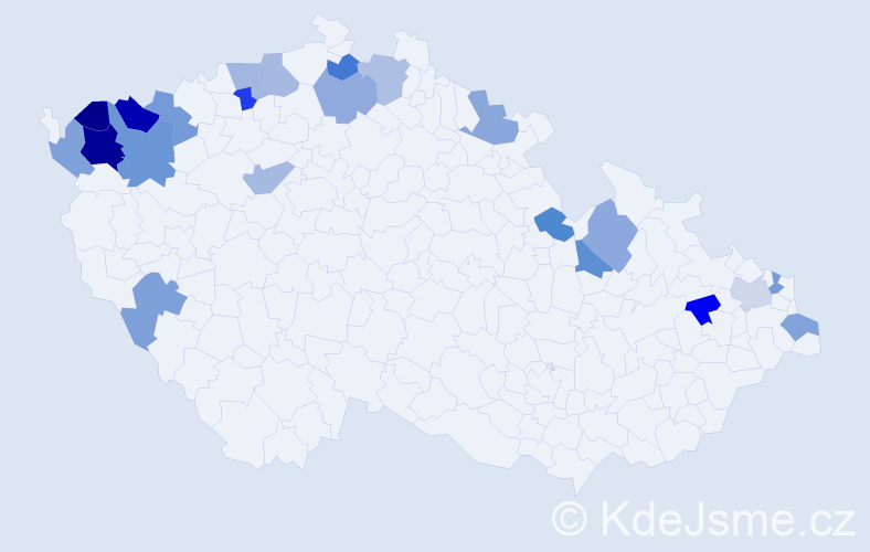 Jméno: 'Helma', počet výskytů 28 v celé ČR