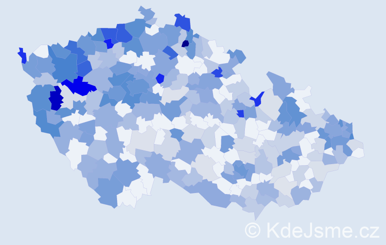 Jméno: 'Bartoloměj', počet výskytů 637 v celé ČR