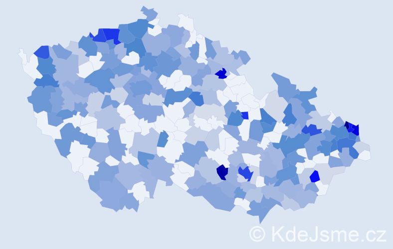Jméno: 'Zdenko', počet výskytů 518 v celé ČR