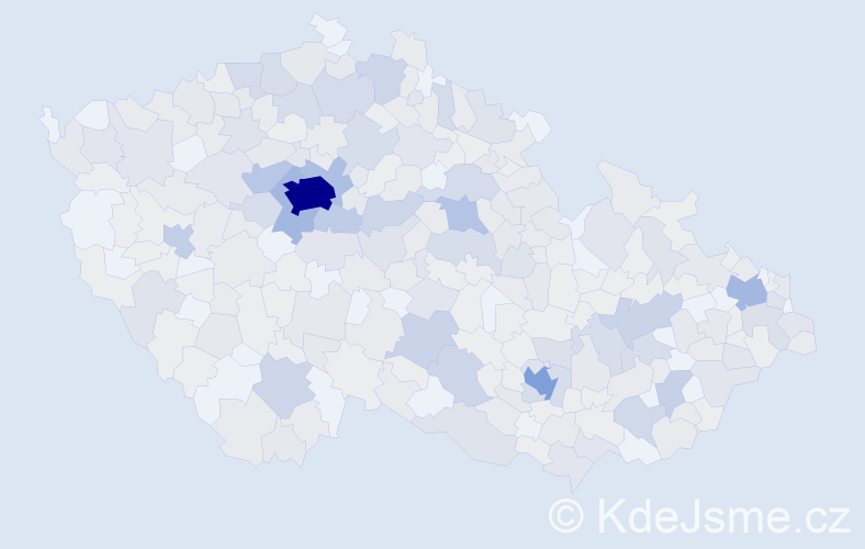 Jméno: 'Ela', počet výskytů 795 v celé ČR