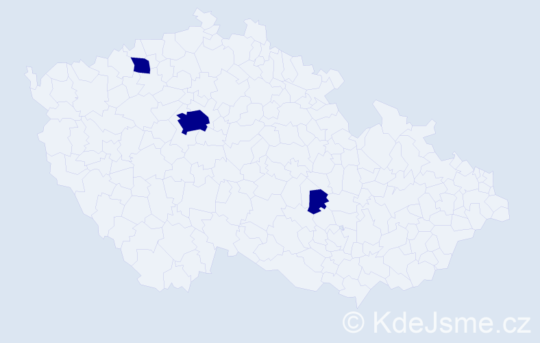 Jméno: 'Uwe Walter', počet výskytů 3 v celé ČR