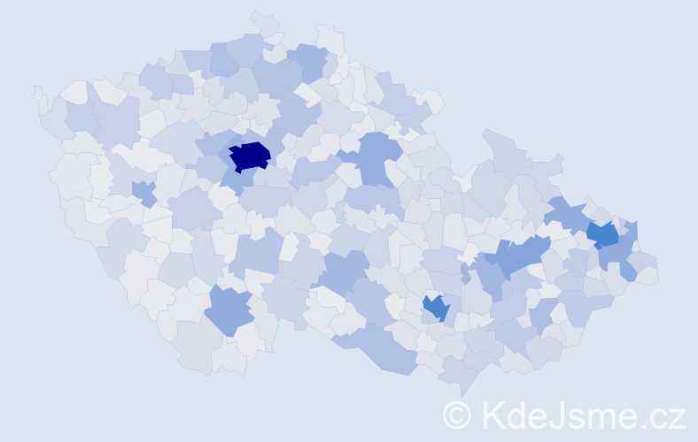 Jméno: 'Nela', počet výskytů 12535 v celé ČR