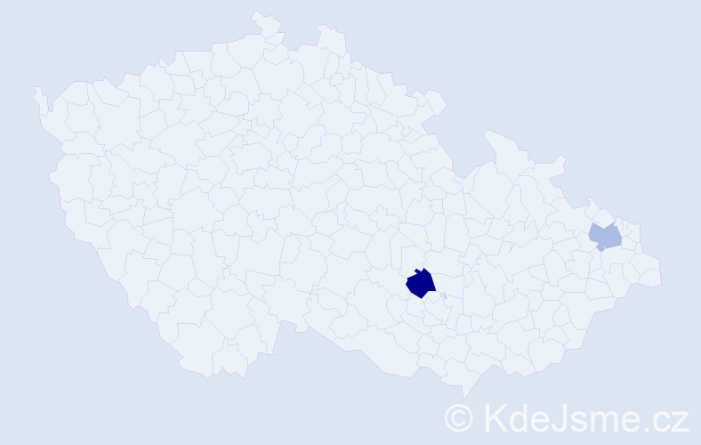 Jméno: 'Quang Chuyen', počet výskytů 2 v celé ČR