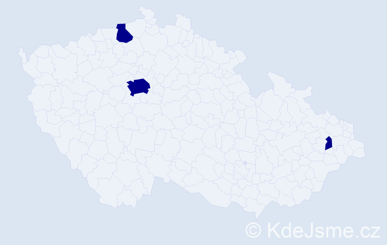 Jméno: 'Joshua Benjamin', počet výskytů 3 v celé ČR
