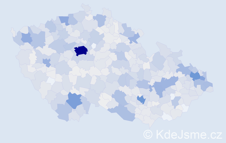 Jméno: 'Adolf', počet výskytů 2632 v celé ČR