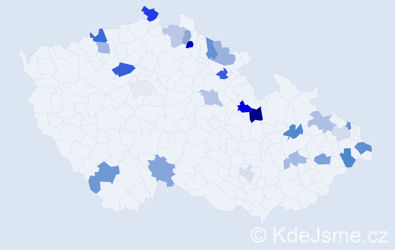 Jméno: 'Józefa', počet výskytů 31 v celé ČR