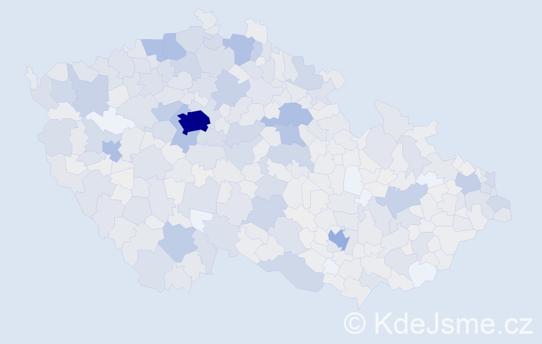 Jméno: 'Ota', počet výskytů 2155 v celé ČR