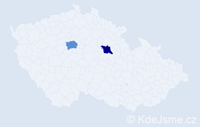 Jméno: 'Tomoya', počet výskytů 4 v celé ČR