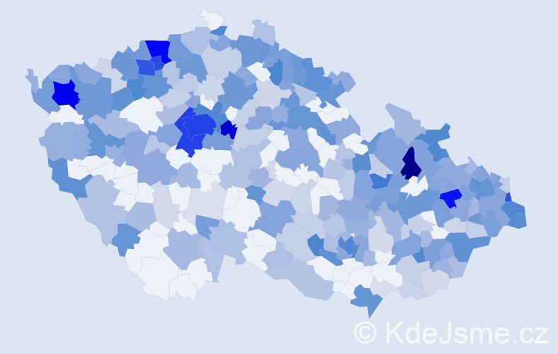 Jméno: 'Marianna', počet výskytů 716 v celé ČR