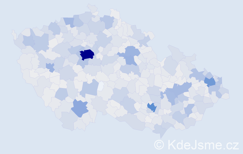 Jméno: 'Edita', počet výskytů 6348 v celé ČR