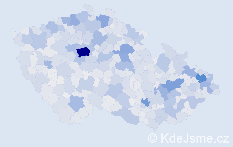 Jméno: 'Pavlína', počet výskytů 35861 v celé ČR