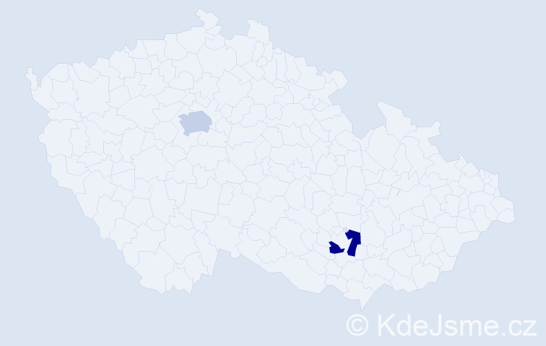 Jméno: 'Rafael George', počet výskytů 2 v celé ČR
