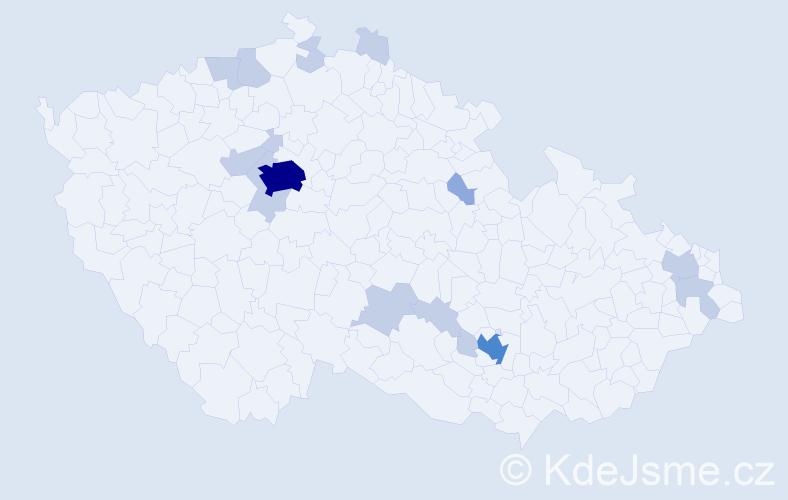 Jméno: 'Hasmik', počet výskytů 31 v celé ČR