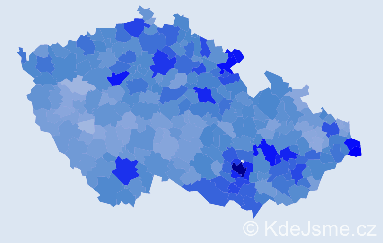 Jméno: 'Renata', počet výskytů 30617 v celé ČR