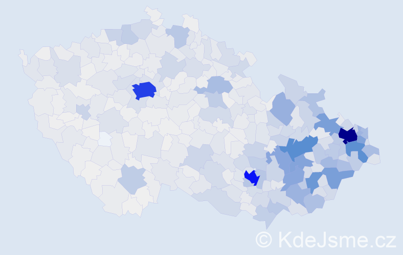 Jméno: 'Radomír', počet výskytů 7798 v celé ČR