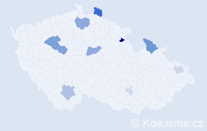 Jméno: 'Lukáš Jiří', počet výskytů 10 v celé ČR