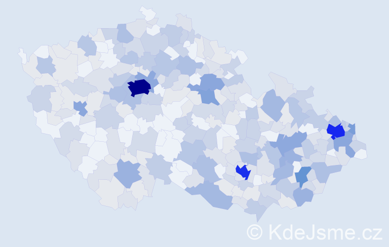 Jméno: 'Matyas', počet výskytů 703 v celé ČR