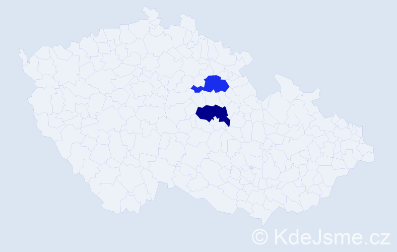 Jméno: 'Tran Anh', počet výskytů 2 v celé ČR