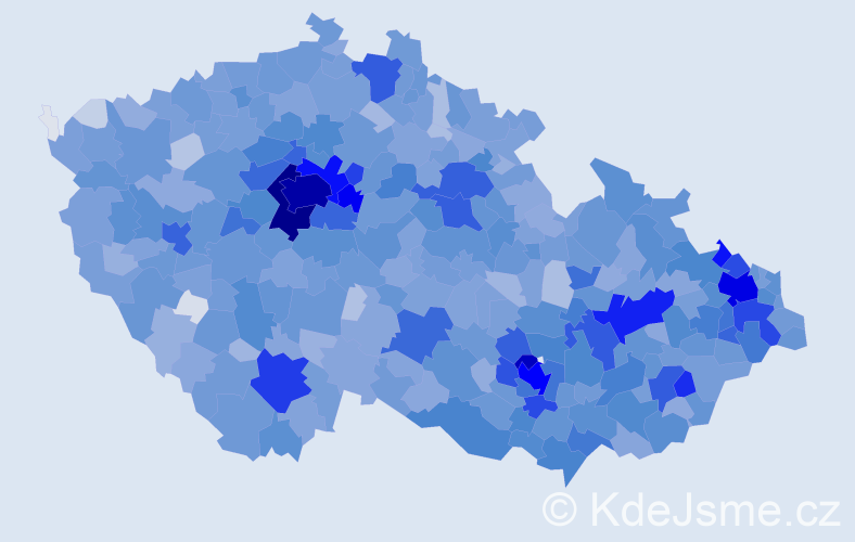 Jméno: 'Sofie', počet výskytů 6629 v celé ČR