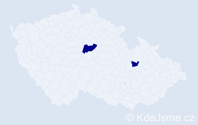 Jméno: 'Luke Edward', počet výskytů 2 v celé ČR