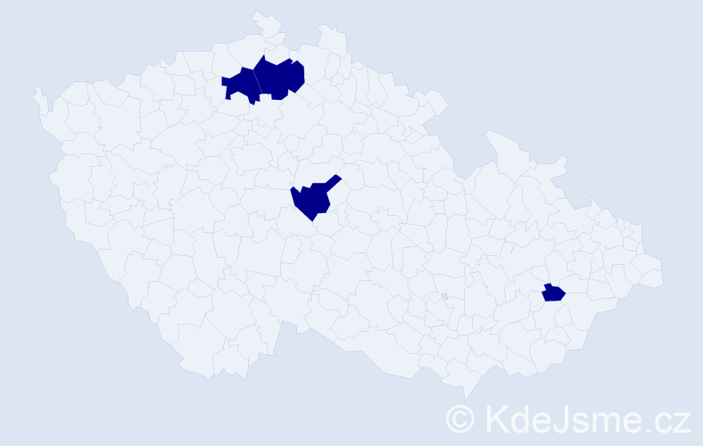 Jméno: 'Munkh Orgil', počet výskytů 4 v celé ČR
