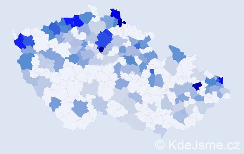 Jméno: 'Bartolomej', počet výskytů 279 v celé ČR