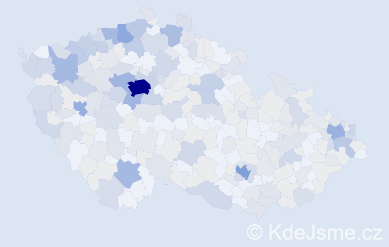 Jméno: 'Bartoloměj', počet výskytů 673 v celé ČR