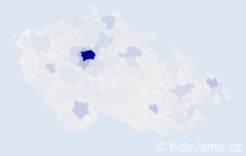 Jméno: 'Johana', počet výskytů 3476 v celé ČR