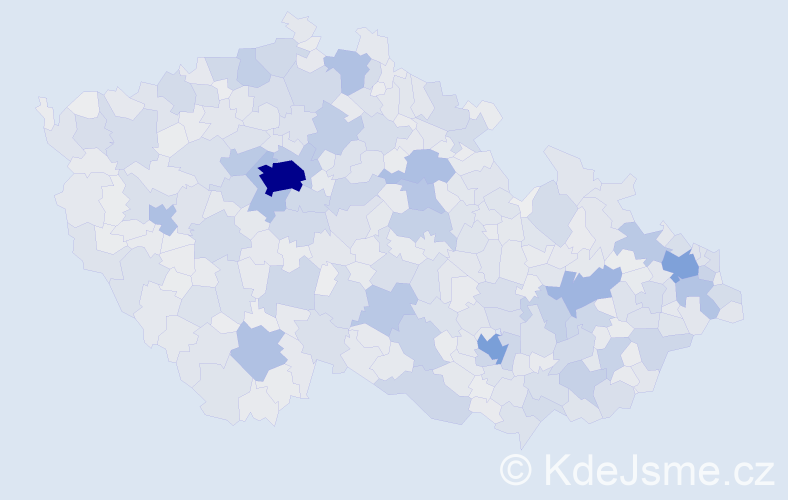 Jméno: 'Vojtěch', počet výskytů 52802 v celé ČR