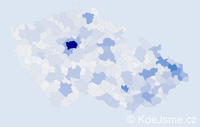 Jméno: 'Beáta', počet výskytů 2403 v celé ČR